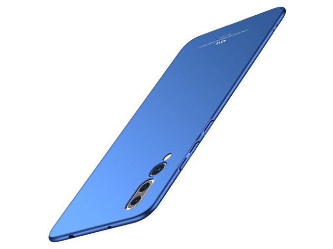 eng pl MSVII Simple Ultra Thin Cover PC Case for Huawei P20 Pro blue 39667 1