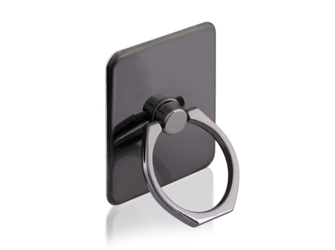 eng pl Metal ring holder for smartphone and tablet black 35996 2