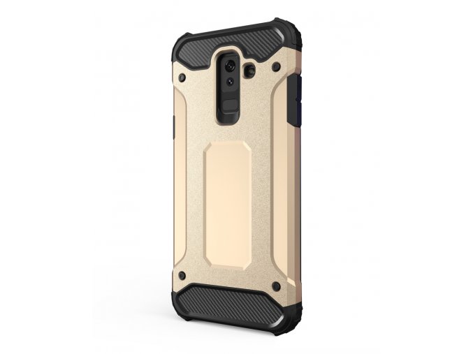 aeng pl Hybrid Armor Case Tough Rugged Cover for Samsung Galaxy A6 Plus 2018 A605 golden 42383 1