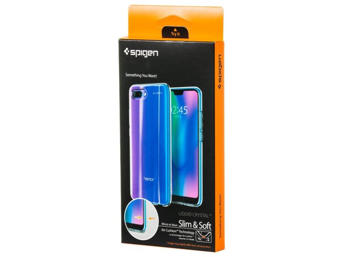 eng pl Spigen Liquid Crystal Gel TPU Case Flexible Cover for Huawei Mate 20 Lite transparent L35CS25066 43288 6