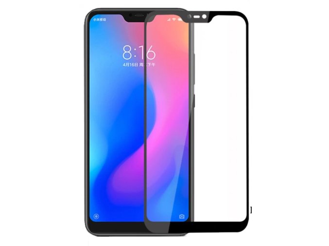 3D Tvrzené sklo na Xiaomi mi a2 lite černé