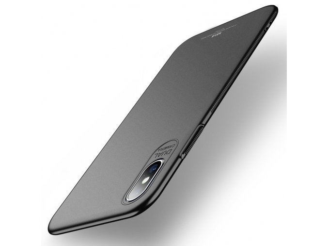 eng pl MSVII Simple Ultra Thin Cover PC Case for iPhone XS Max black 44986 1