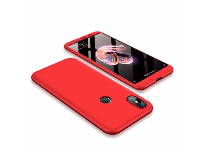 eng pl 360 Protection Front and Back Case Full Body Cover Xiaomi Mi A2 Mi 6X red 45189 1
