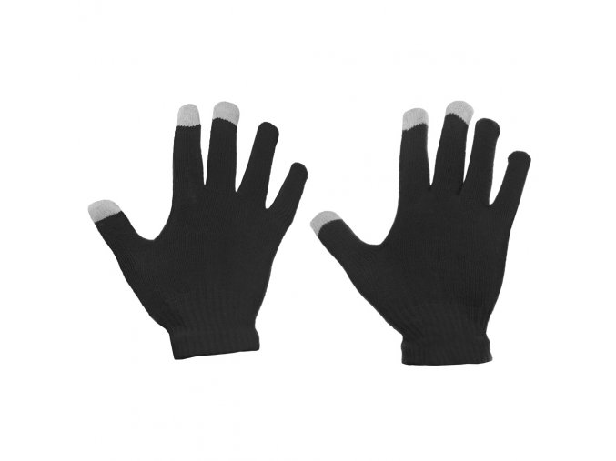 eng pl Universal Touchscreen Winter Gloves Striped Gloves black 27068 2