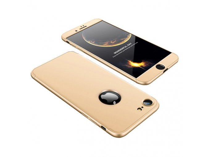 eng pl 360 Protection Front and Back Case Full Body Cover iPhone 8 gold 35303 7