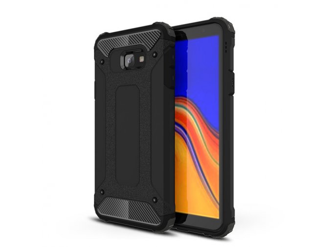 eng pl Hybrid Armor Case Tough Rugged Cover for Samsung Galaxy J4 Plus 2018 J415 EU black 45438 1