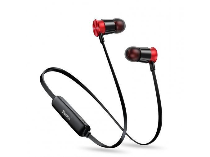 eng pl Baseus Encok Sports S07 Wireless In Ear Bluetooth Headphones Headset 60 mAh black red NGS07 19 46986 1