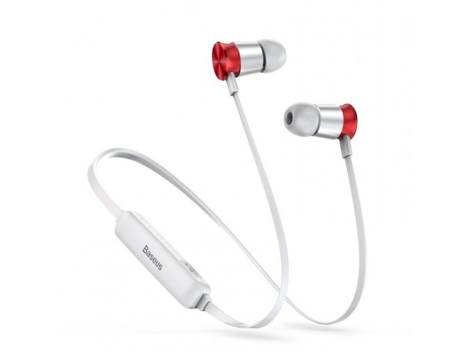 eng pl Baseus Encok Sports S07 Wireless In Ear Bluetooth Headphones Headset 60 mAh silver red NGS07 S9 46988 1