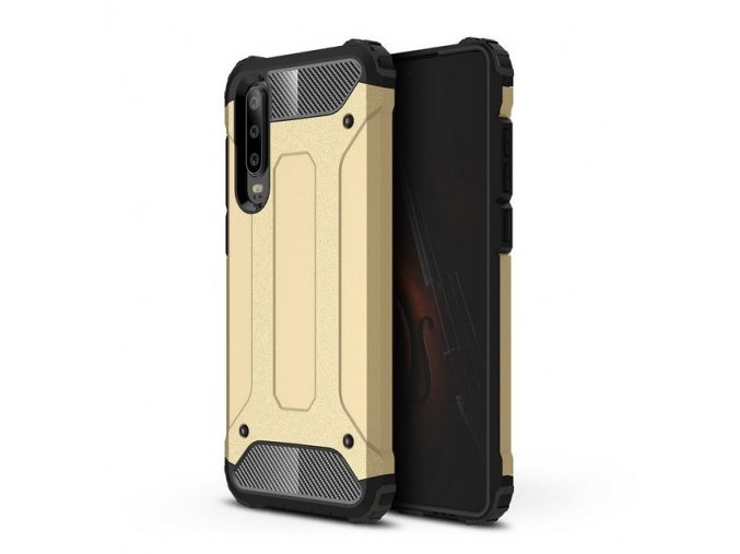 eng pl Hybrid Armor Case Tough Rugged Cover for Huawei P30 golden 46566 1