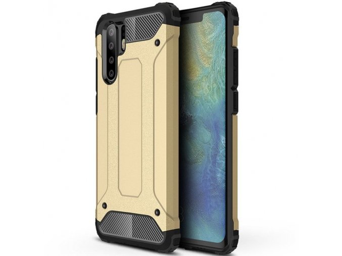 eng pl Hybrid Armor Case Tough Rugged Cover for Huawei P30 Pro golden 46570 1