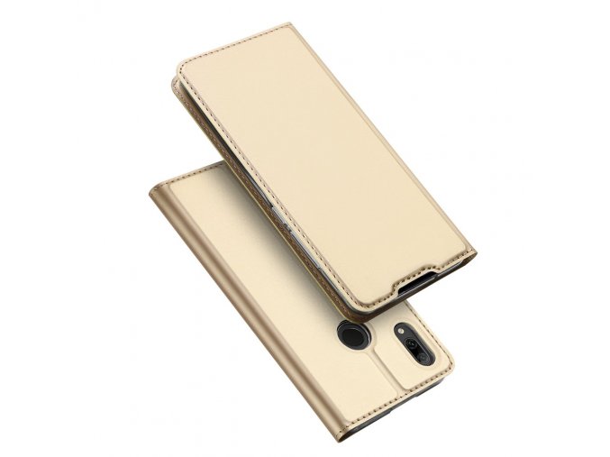 eng pl DUX DUCIS Skin Pro Bookcase type case for Huawei P Smart 2019 golden 47001 1