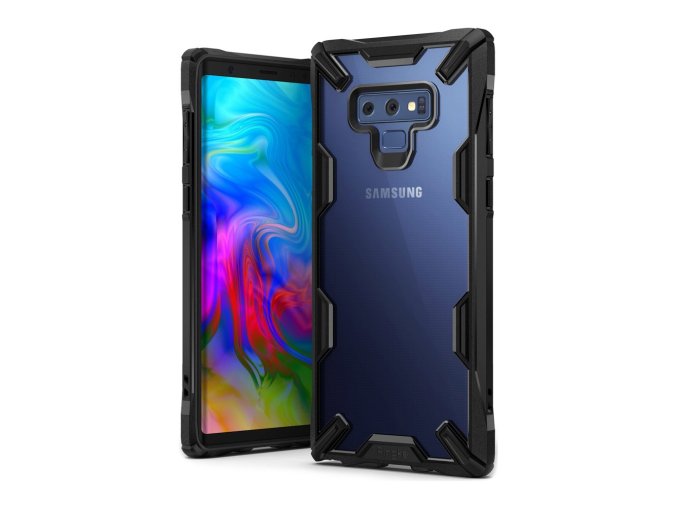 eng pl Ringke Fusion X durable PC Case with TPU Bumper for Samsung Galaxy Note 9 N960 black FUSG0003 RPKG 42573 1