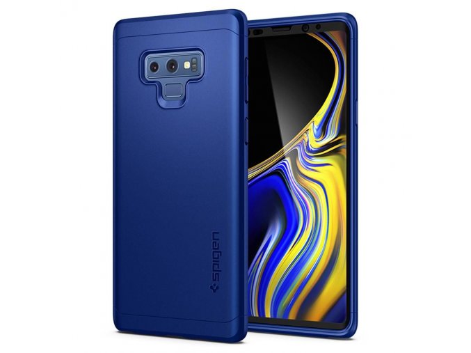 eng pl Spigen Thin Fit 360 case cover tempered glass Samsung Galaxy Note 9 N960 blue Ocean Blue 44435 1