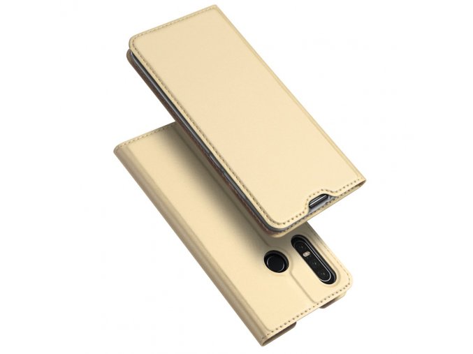 eng pl DUX DUCIS Skin Pro Bookcase type case for Huawei P30 Lite golden 48284 1