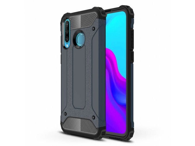 eng pl Hybrid Armor Case Tough Rugged Cover for Huawei P30 Lite blue 49270 1