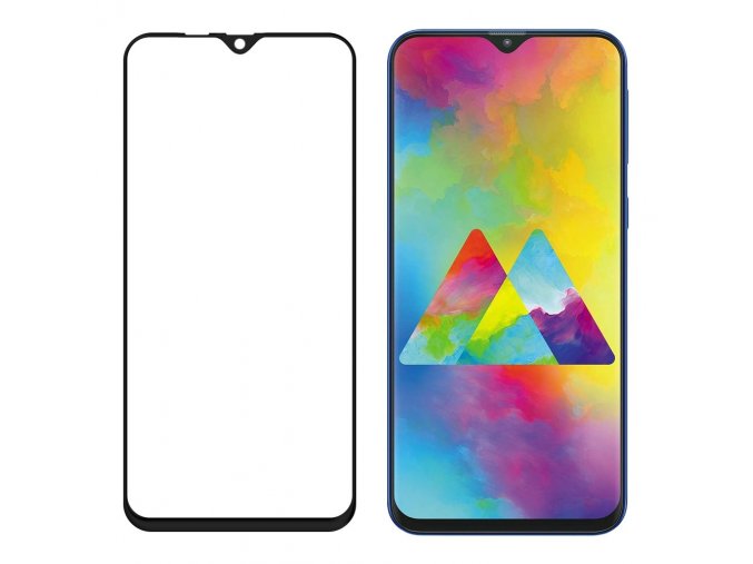 eng pl Wozinsky Tempered Glass Full Glue Super Tough Screen Protector Full Coveraged with Frame Case Friendly for Samsung Galaxy M20 black 49096 7