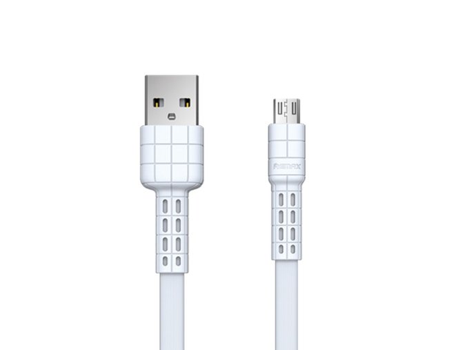 eng pl Remax Armor Series flat USB micro USB cable 5V 2 4A white RC 116m 49645 1