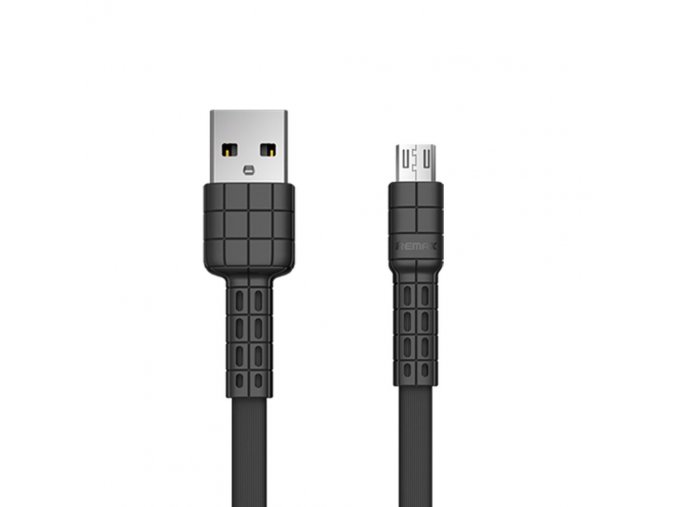eng pl Remax Armor Series flat USB micro USB cable 5V 2 4A black RC 116m 49644 1