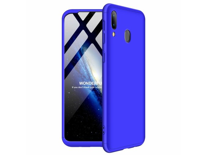 eng pl GKK 360 Protection Case Front and Back Case Full Body Cover Samsung Galaxy M20 blue 49048 1