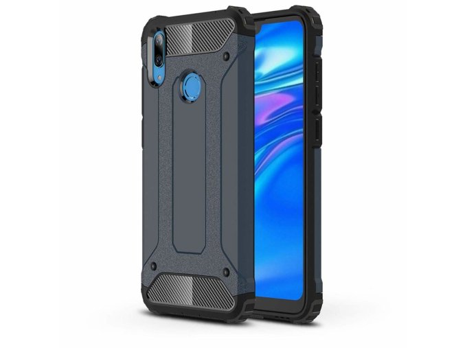 eng pl Hybrid Armor Case Tough Rugged Cover for Asus ZenFone Max Pro M2 ZB631KL blue 50139 1