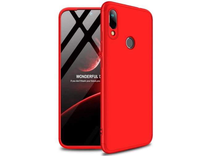 eng pl GKK 360 Protection Case Front and Back Case Full Body Cover Huawei Y6 2019 red 50070 1