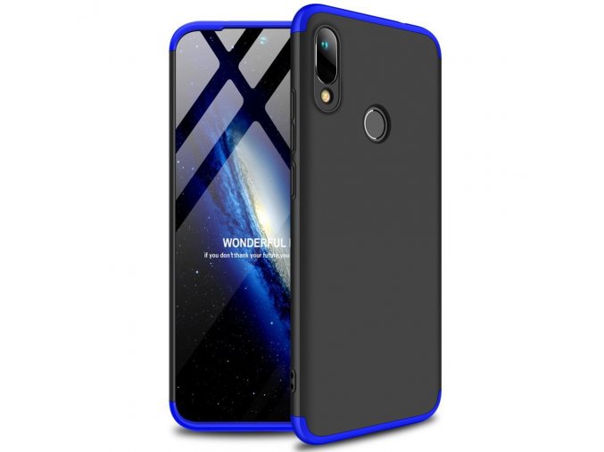 eng pl GKK 360 Protection Case Front and Back Case Full Body Cover Huawei Y6 2019 black blue 50068 1