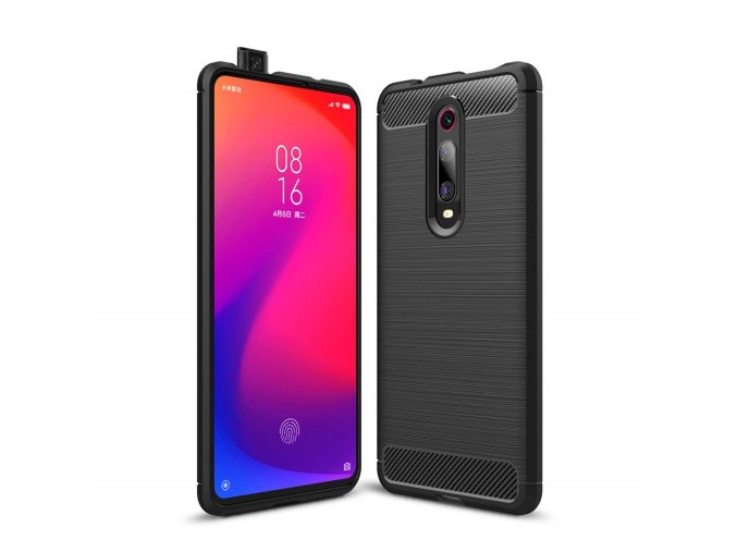 eng pl Etui Carbon Armor XIAOMI REDMI MI 9T black 63368 1