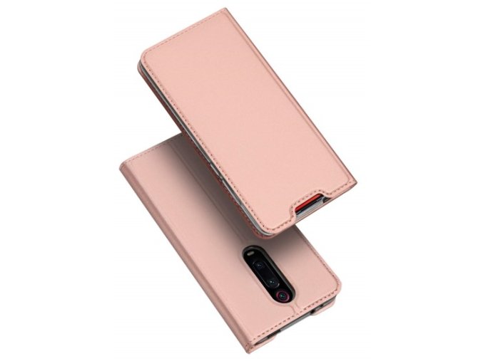 eng pm Dux Ducis Skin Leather case with a flap XIAOMI MI 9T light pink 63462 2