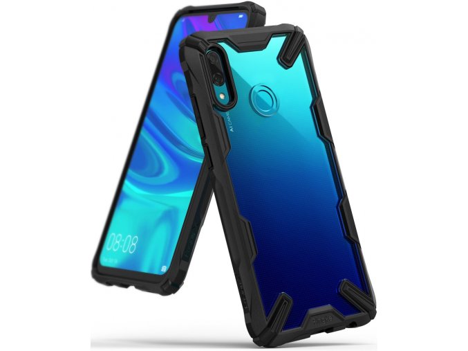 eng pl Ringke Fusion X durable PC Case with TPU Bumper for Xiaomi Redmi Note 7 black FXXI0007 51846 1