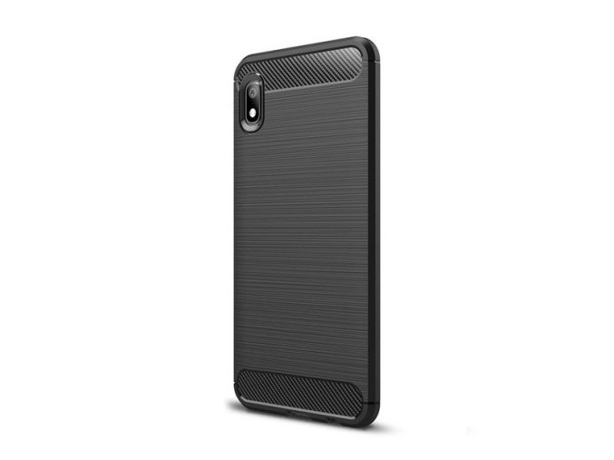 Ohebný carbon kryt na Xiaomi Redmi 7A - černý