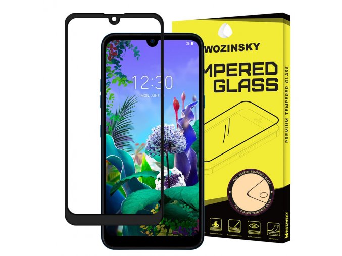 eng pl Wozinsky Tempered Glass Full Glue Super Tough Screen Protector Full Coveraged with Frame Case Friendly for LG Q60 LG K50 black 52250 1