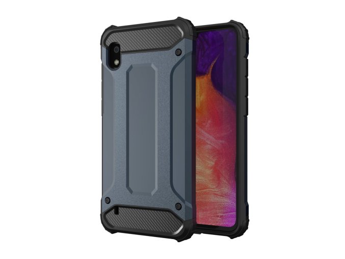 eng pl Hybrid Armor Case Tough Rugged Cover for Samsung Galaxy A10 blue 51342 1