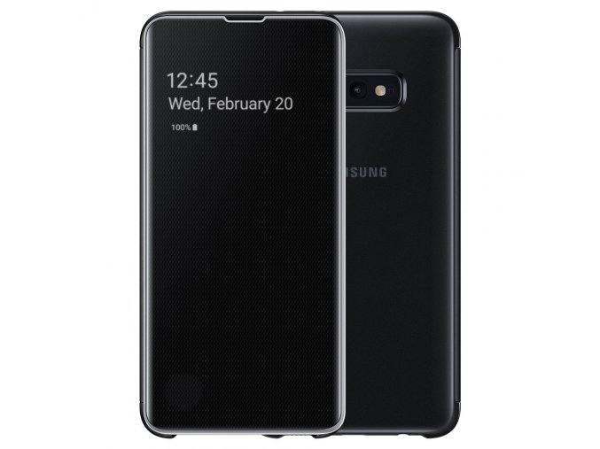 eng pl Samsung Clear View Cover with Intelligent Display for Samsung Galaxy S10e black EF ZG970CBEGWW 47896 1