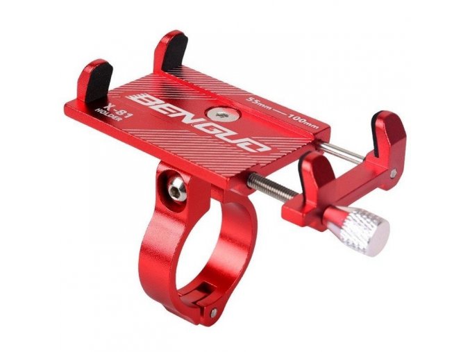 eng pl Benguo X 81 bicycle mount universal aluminum mount red 63970 1