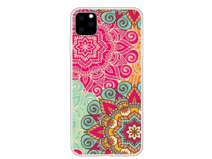eng pl Slim case Art IPHONE 11 colorized mandala flower 64589 1