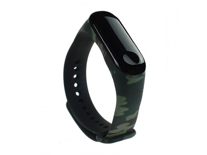 eng pl Replacment band strap for Xiaomi Mi Band 4 Mi Band 3 Camouflage green 54225 1