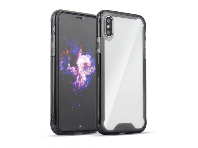 eng pl Clear Armor PC Case with TPU Bumper for LG G8 ThinQ black 50956 1