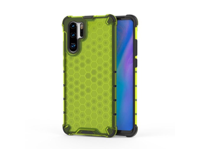 eng pl Honeycomb Case armor cover with TPU Bumper for Huawei P30 Pro green 53881 1