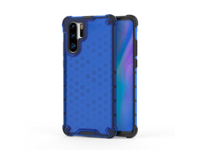 eng pl Honeycomb Case armor cover with TPU Bumper for Huawei P30 Pro blue 53880 1