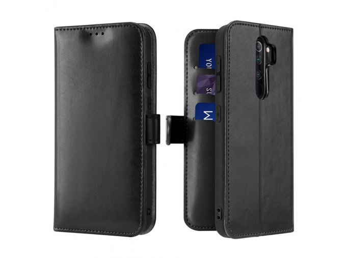 eng pl Dux Ducis Kado Bookcase wallet type case for Xiaomi Redmi Note 8 Pro black 55099 1
