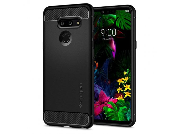 eng pl Spigen Rugged Armor Lg G8 Thinq Black 51964 1