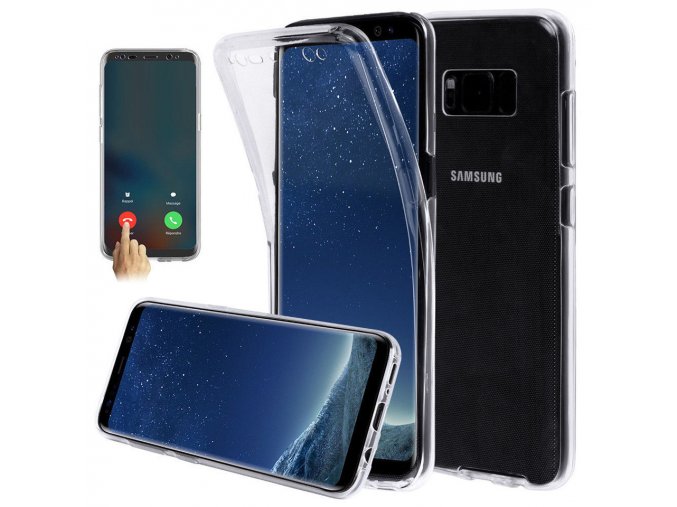 360 Full Transparent Case For Samsung Galaxy S10 S10E S9 S8 Plus A10 A30 A40S A40