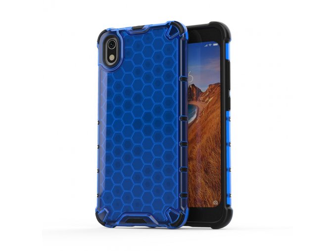 eng pl Honeycomb Case armor cover with TPU Bumper for Xiaomi Redmi 7A blue 53885 1