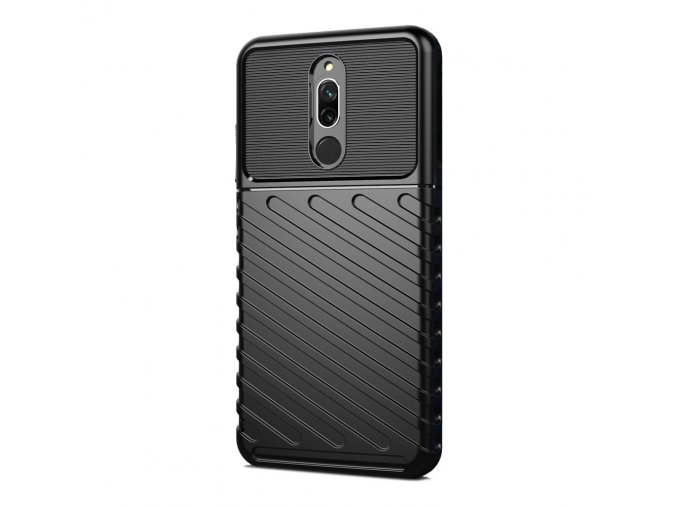 eng pl Thunder Case Flexible Tough Rugged Cover TPU Case for Xiaomi Redmi 8 black 56378 1