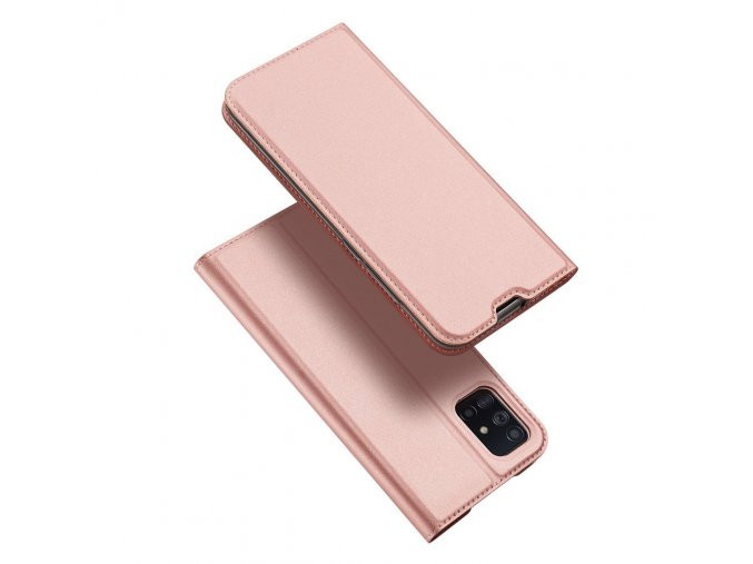 eng pl DUX DUCIS Skin Pro Bookcase type case for Samsung Galaxy A71 pink 56441 1