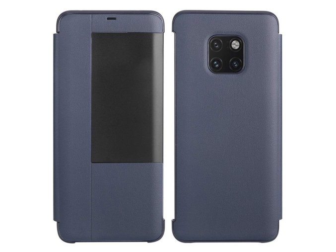 eng pl Sleep Case Bookcase Type Case with Smart Window for Huawei Mate 20 Pro blue 56794 1