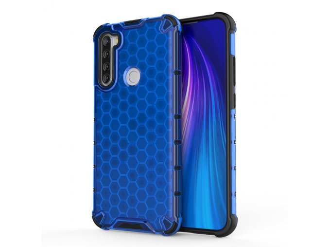 eng pl Honeycomb Case armor cover with TPU Bumper for Xiaomi Redmi Note 8T blue 56227 1