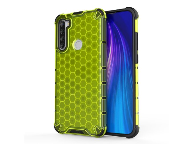 eng pl Honeycomb Case armor cover with TPU Bumper for Xiaomi Redmi Note 8T green 56225 1