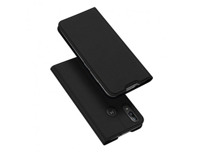eng pl DUX DUCIS Skin Pro Bookcase type case for Motorola Moto E6 Plus black 55097 1