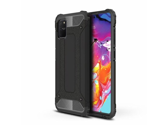 eng pl Hybrid Armor Case Tough Rugged Cover for Samsung Galaxy S10 Lite black 58655 1